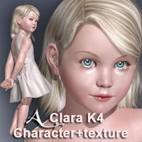 Character and Texture set for Daz's The Kids 4 Morphs++: RDNA Christmas Freebie