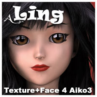 Complete Texture+Face for Aiko 3 Morphs and Maps
